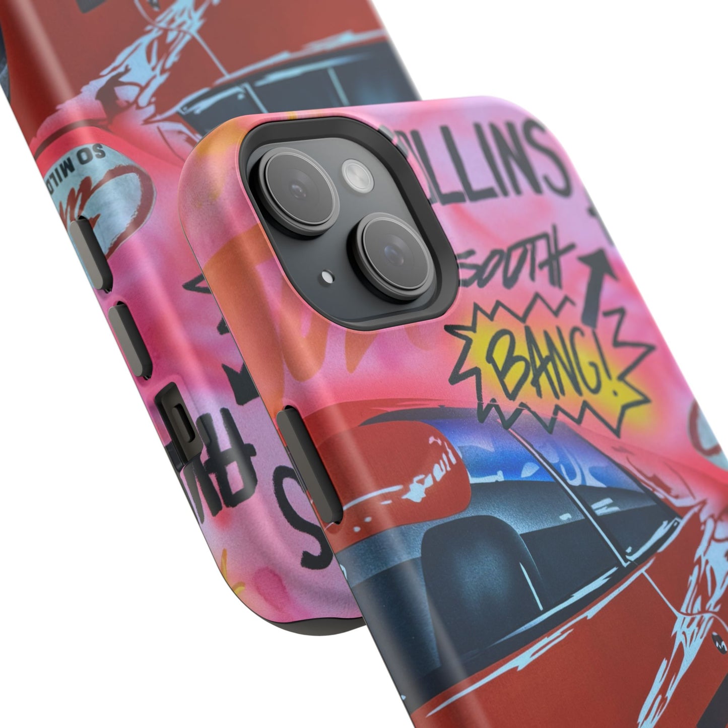 MagSafe "miami momentos" airbrush iPhone case