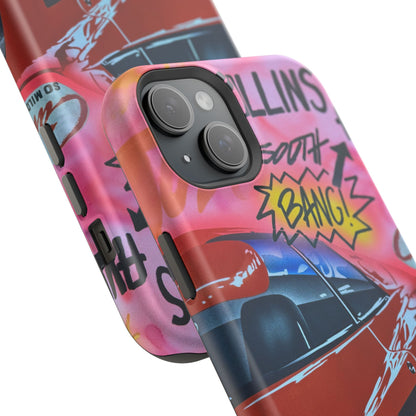 MagSafe "miami momentos" airbrush iPhone case