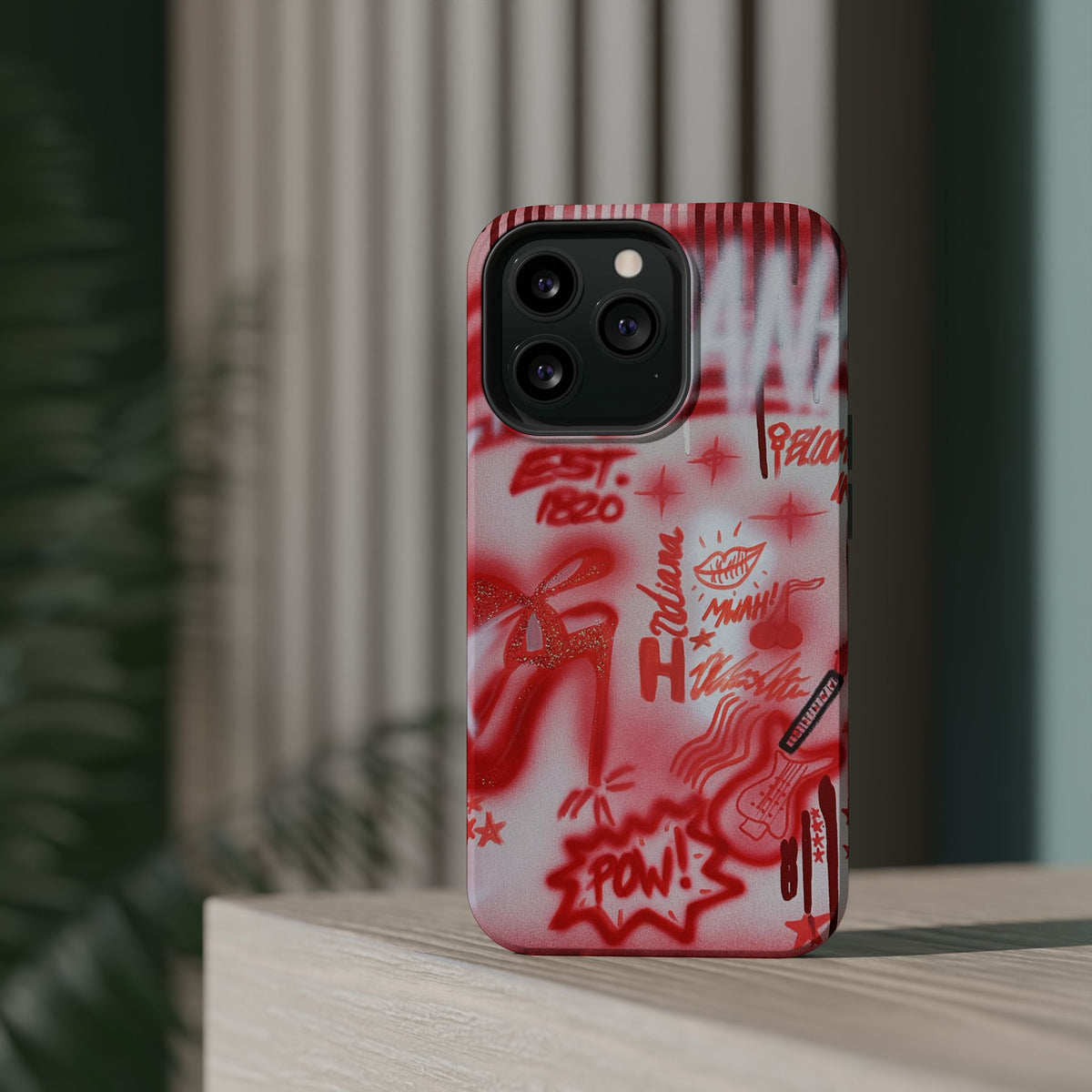 MagSafe "indiana" airbrush iPhone case