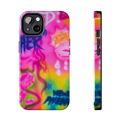 "wanted" airbrush iPhone case