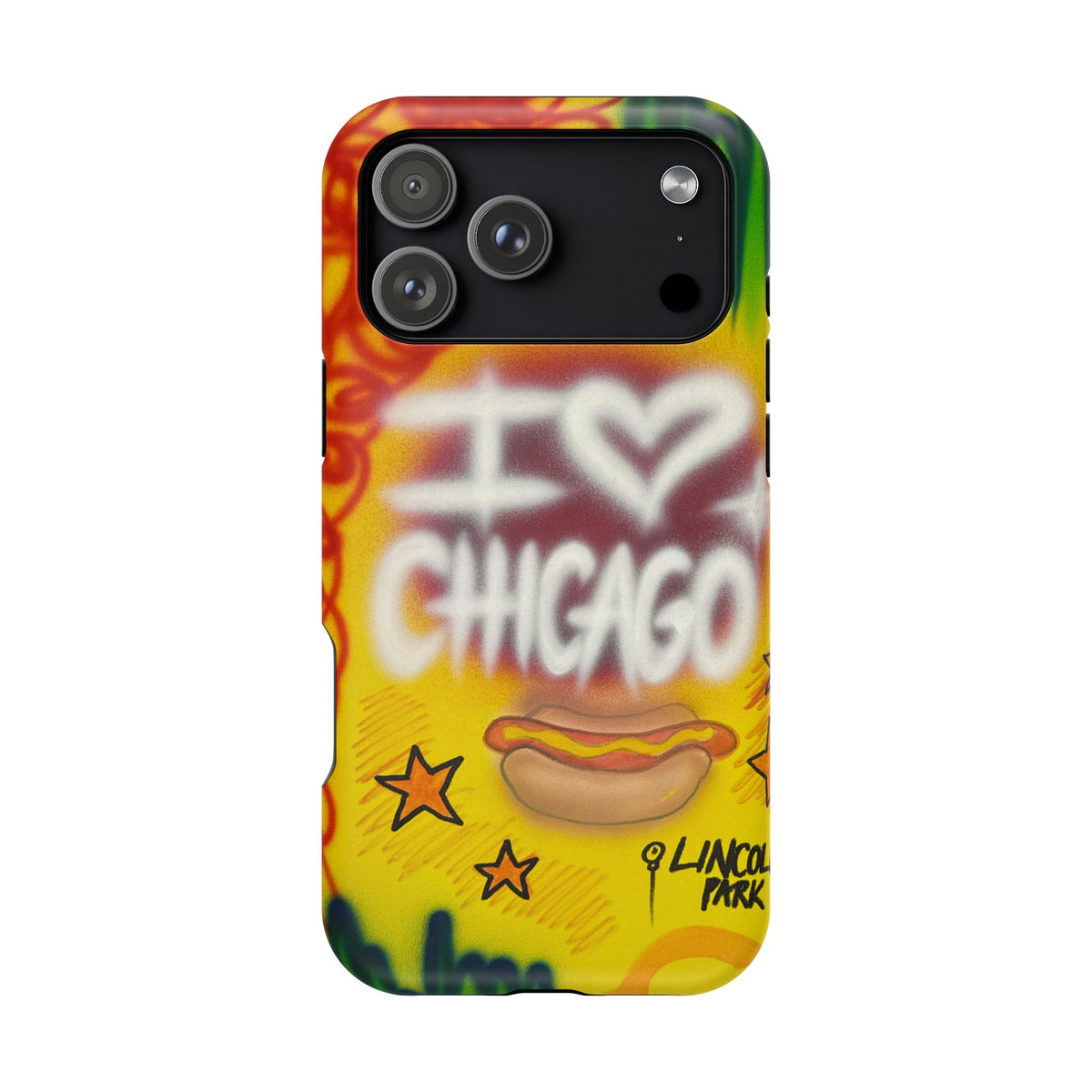 MagSafe "chicago" airbrush iPhone case
