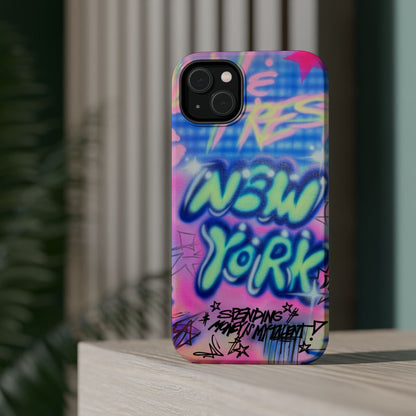 magsafe "spending $$ is my talent" airbrush iPhone case