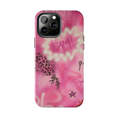"BAM!" airbrush iPhone case