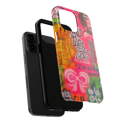 "out of luck" airbrush iPhone case