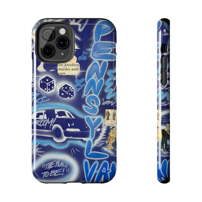 "state college, pa" airbrush iPhone case