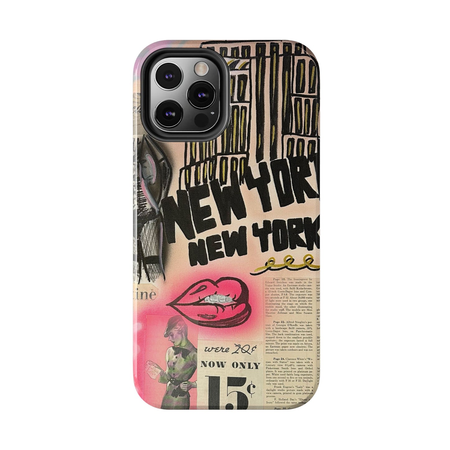 "new york, new york!" airbrush iPhone case