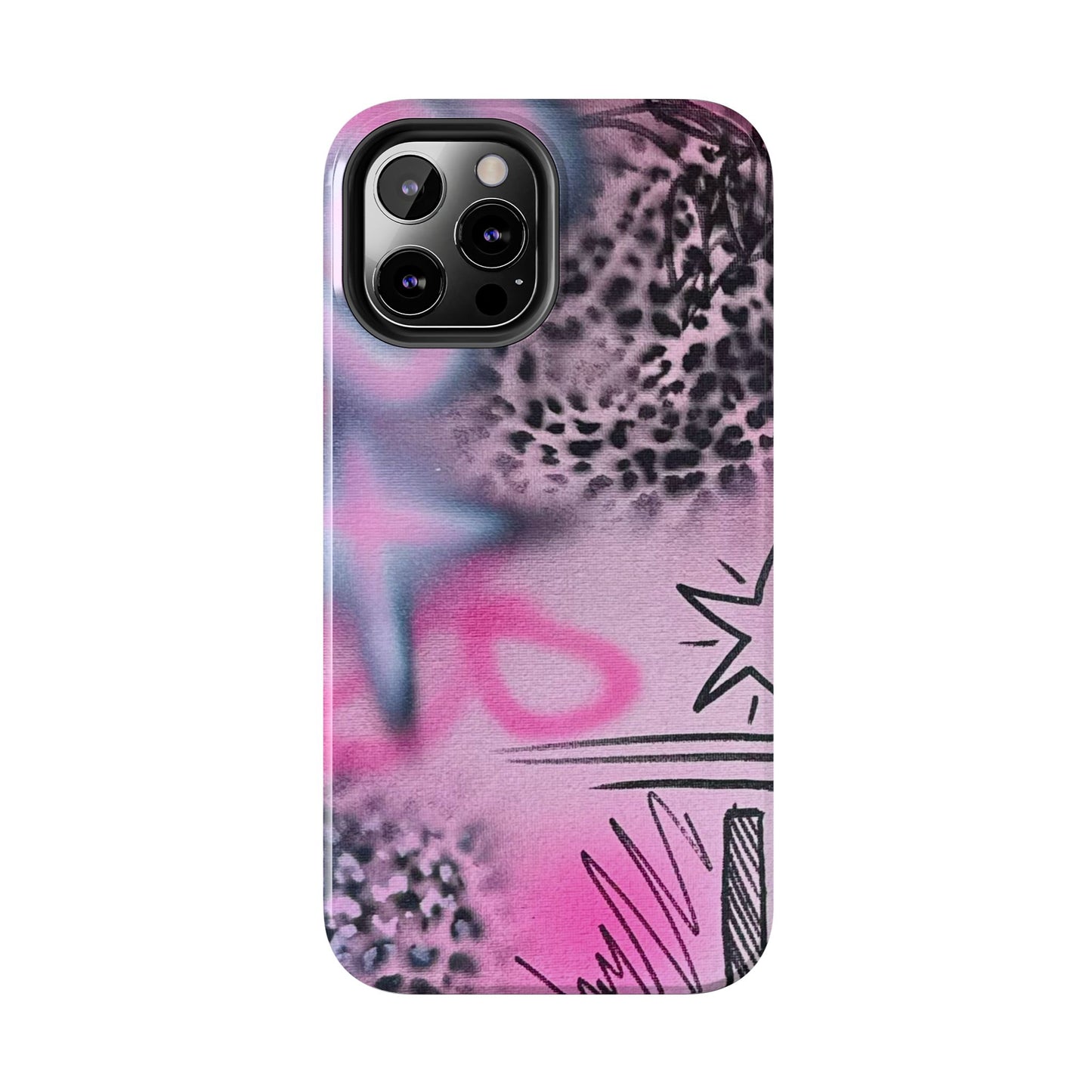 "onyx cheetah" airbrush iPhone case