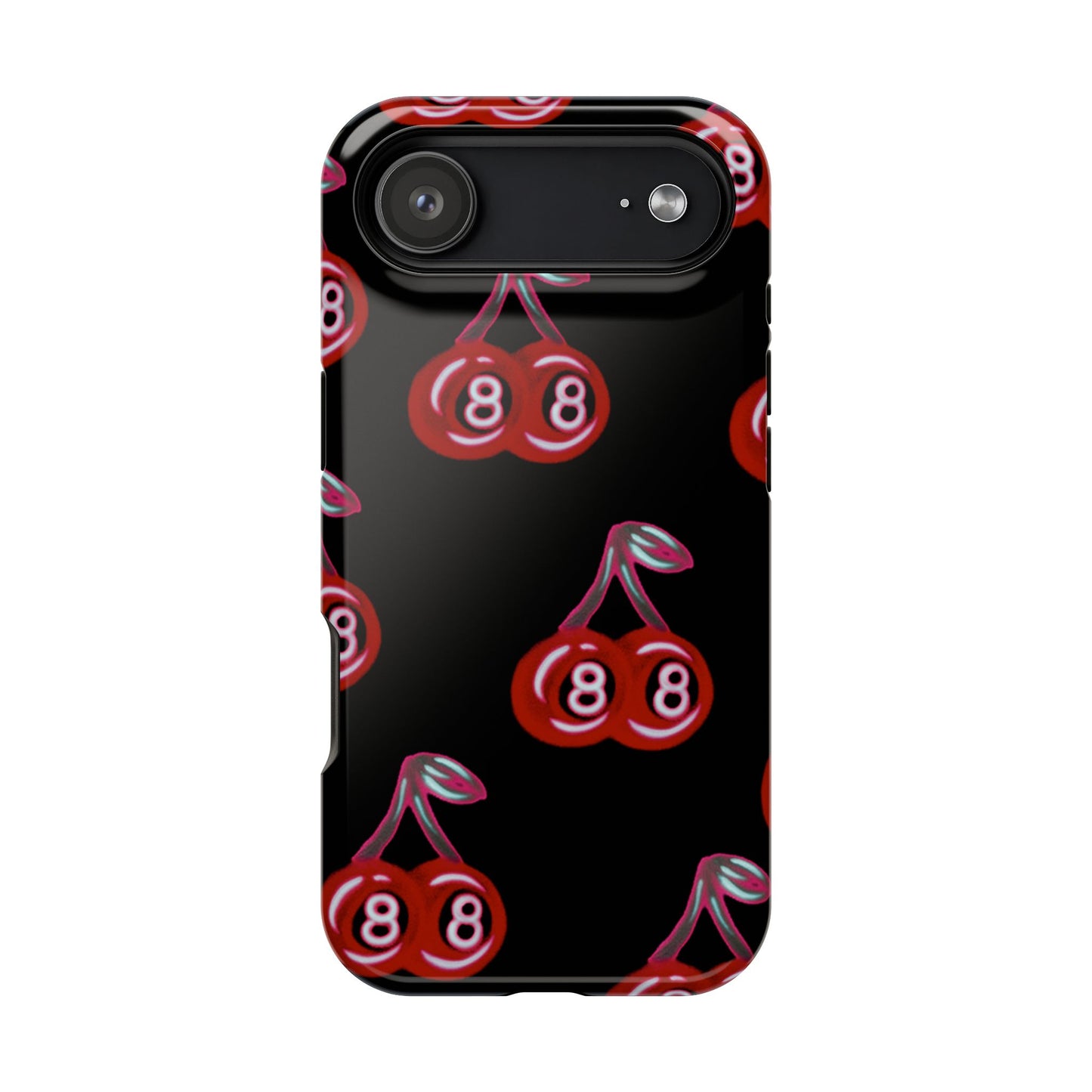 MagSafe „Cami Cherry“ Airbrush iPhone-Hülle