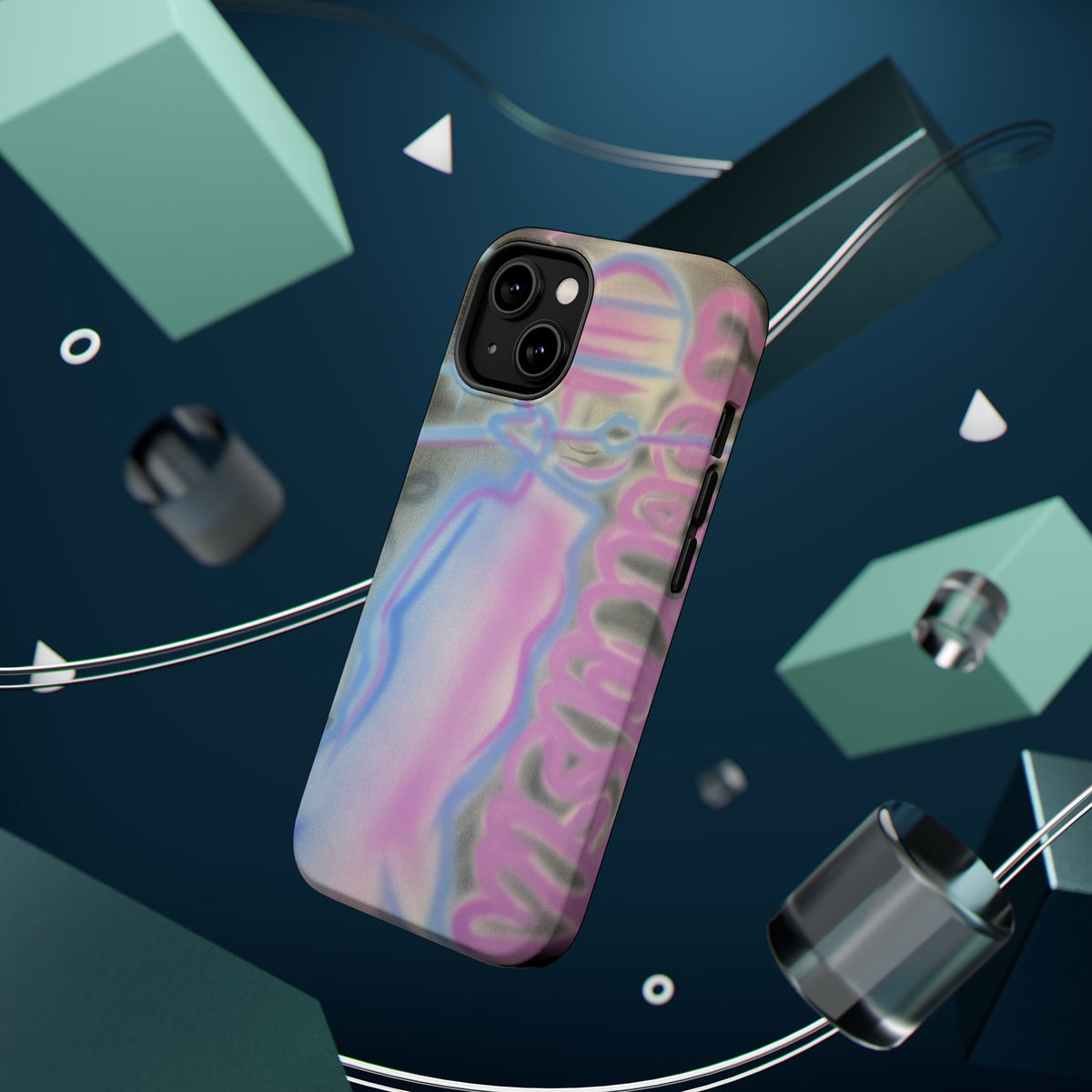 MagSafe "visionary pt. 2" airbrush iPhone case