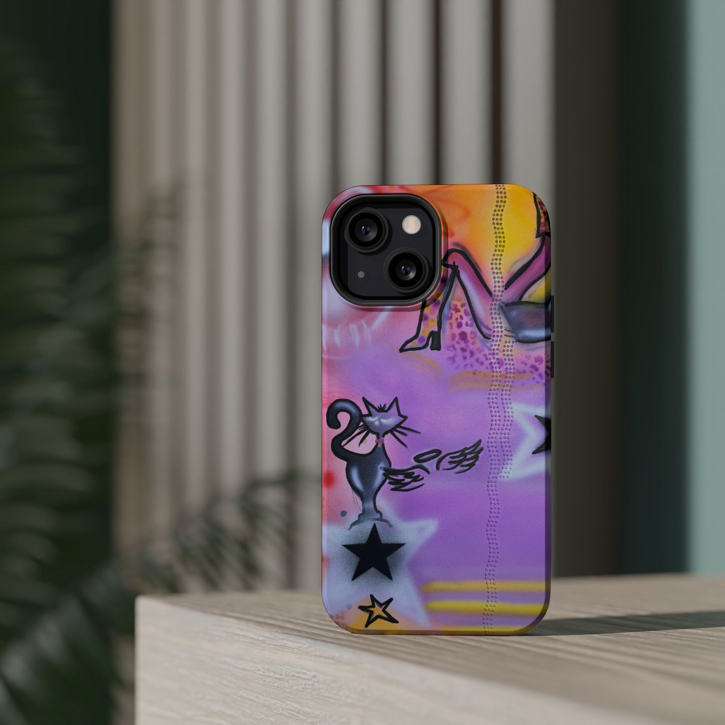 MagSafe @mayacain airbrush iPhone case