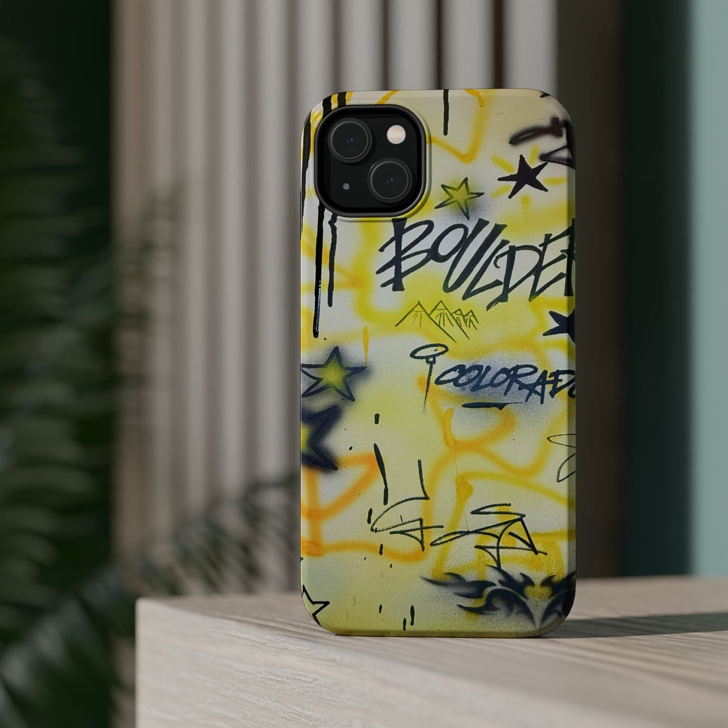 MagSafe "boulder" airbrush iPhone case