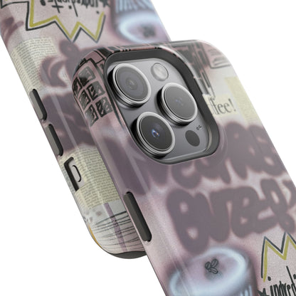 MagSafe "espresso martini" airbrush iPhone case
