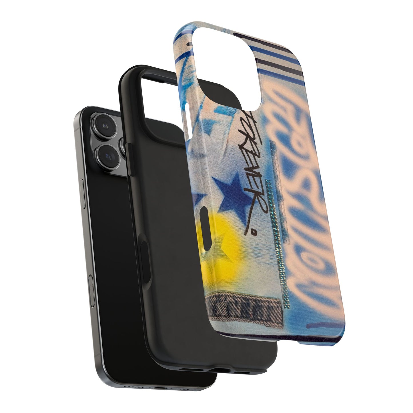 "fashion forever" airbrush iPhone case