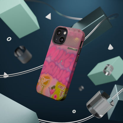 MagSafe "mixed drinks" airbrush iPhone case