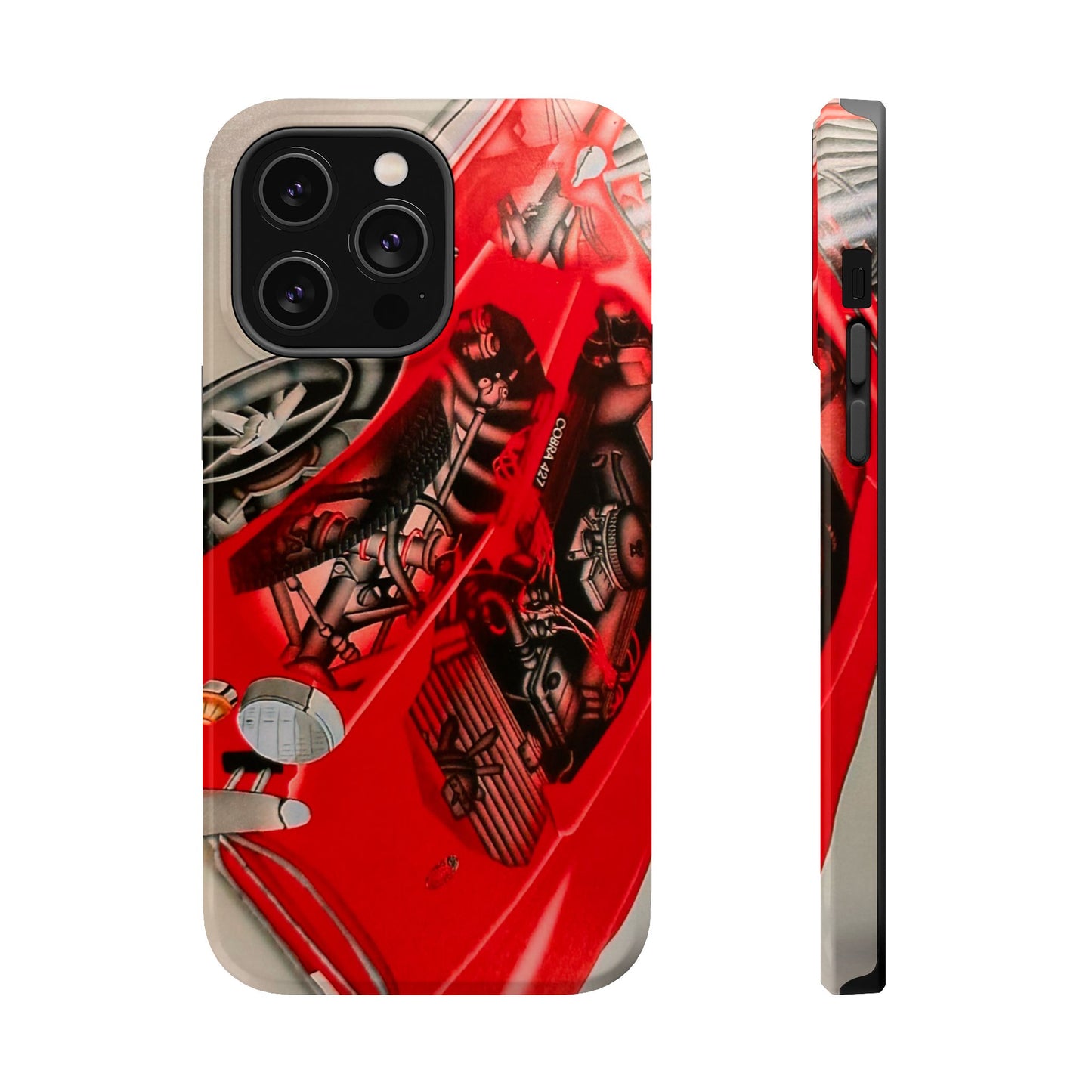 MagSafe "Cobra Phantom" Airbrush iPhone Hülle