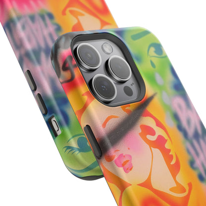 MagSafe „schlechte Angewohnheiten“ Airbrush iPhone Hülle