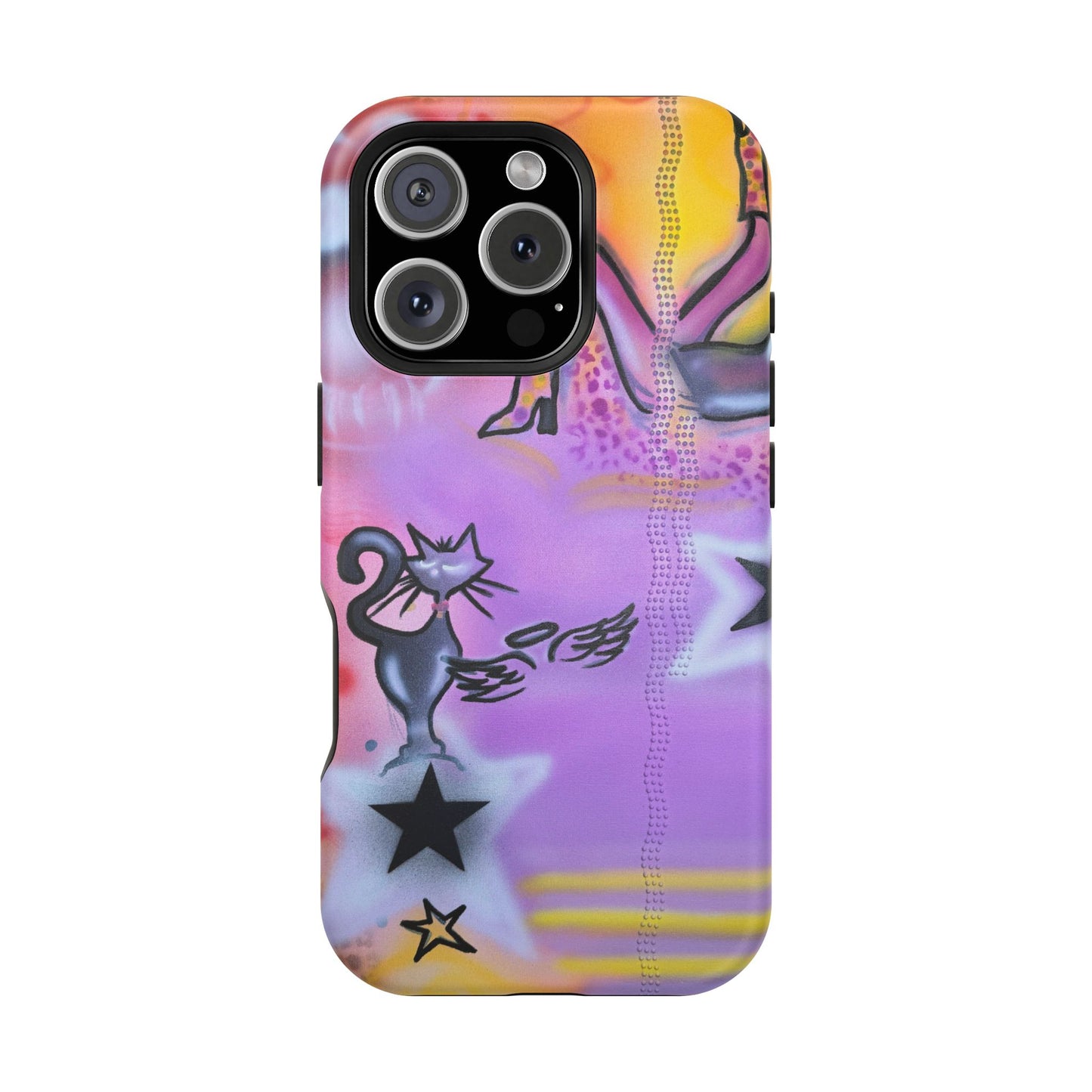MagSafe @mayacain airbrush iPhone case