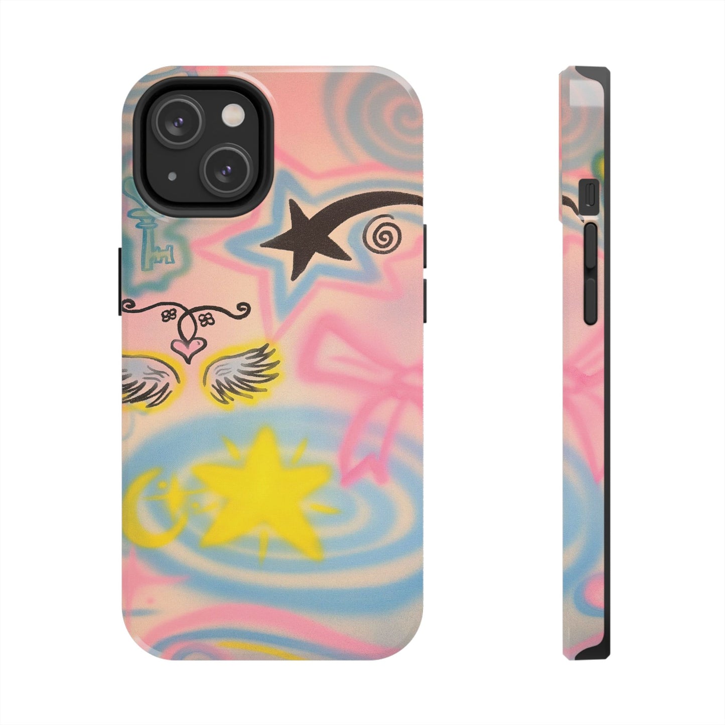 "star energy" airbrush iPhone case