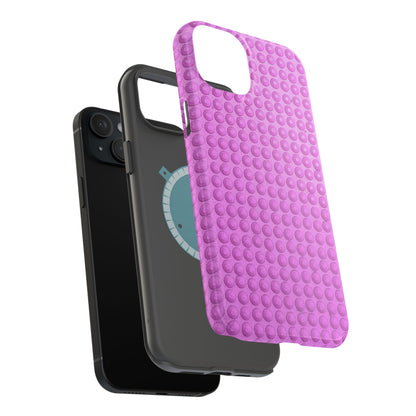 MagSafe "pink studs" airbrush iPhone case
