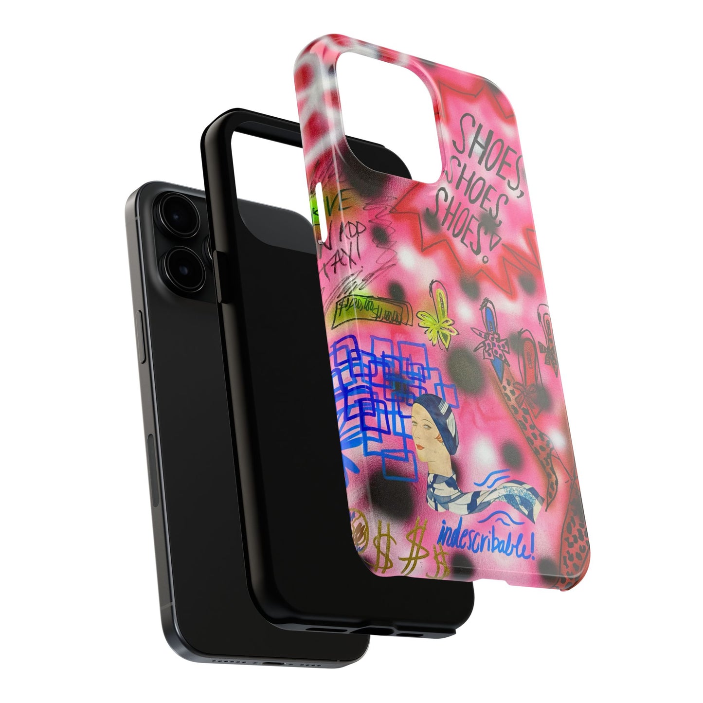"indescribable cost" airbrush iPhone case