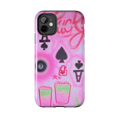 "lucky ace" airbrush iPhone case