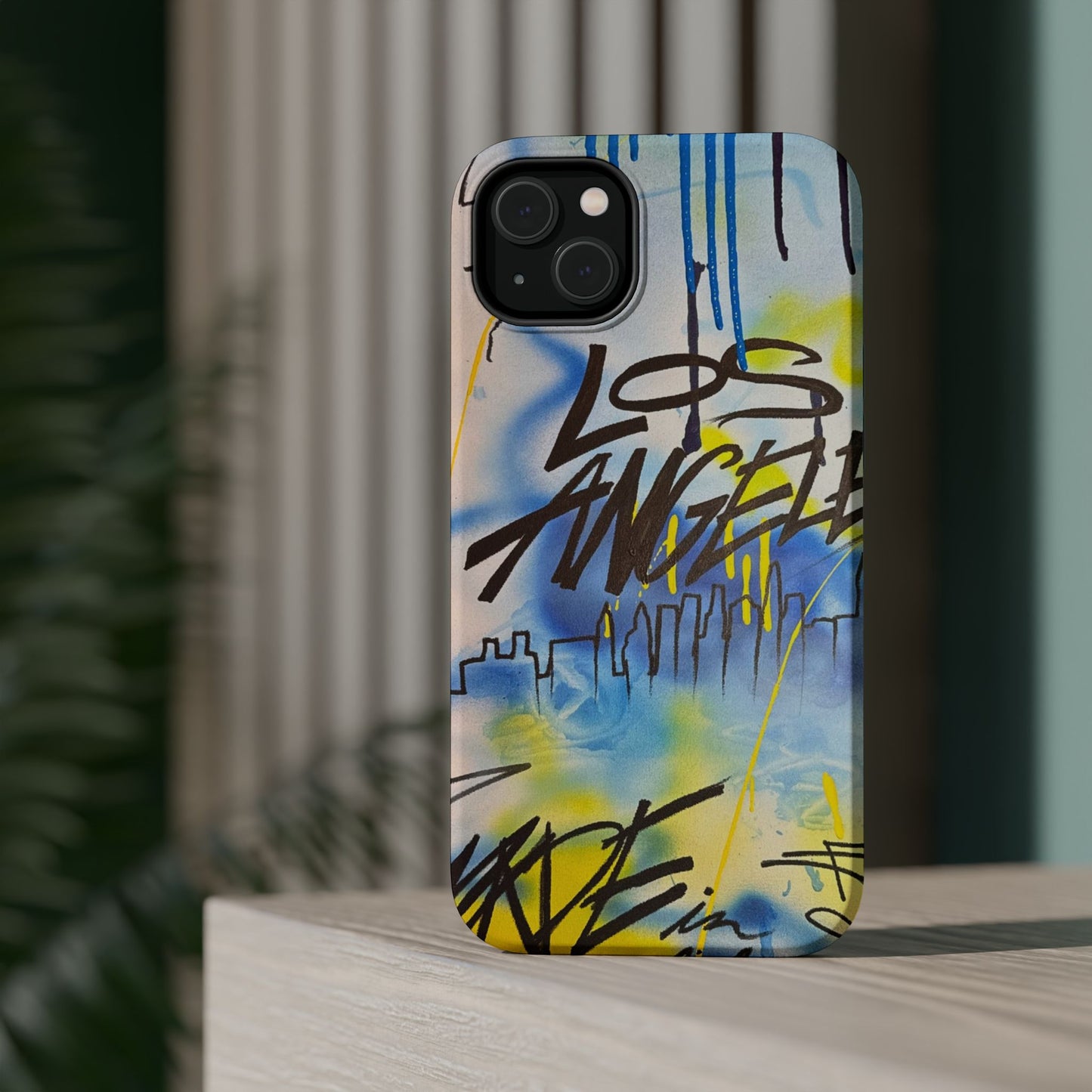 MagSafe "los angeles" airbrush iPhone case