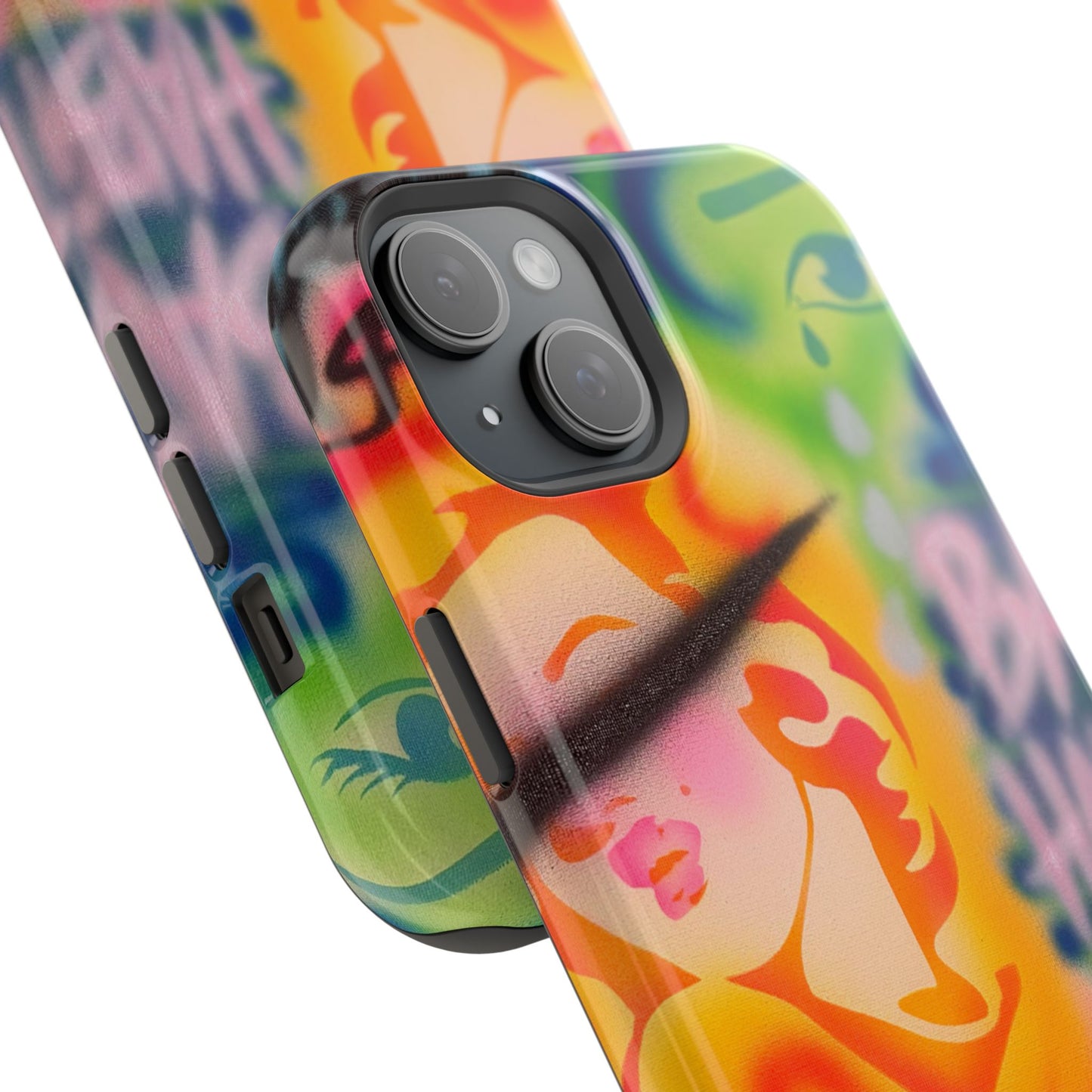 MagSafe „schlechte Angewohnheiten“ Airbrush iPhone Hülle