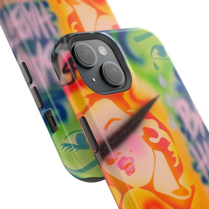 MagSafe „schlechte Angewohnheiten“ Airbrush iPhone Hülle