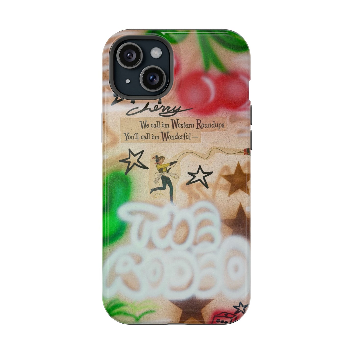 MagSafe "the rodeo" airbrush iPhone case