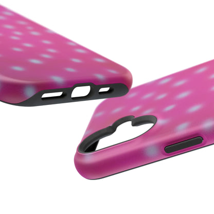MagSafe "bubblegum polka dot" airbrush iPhone case
