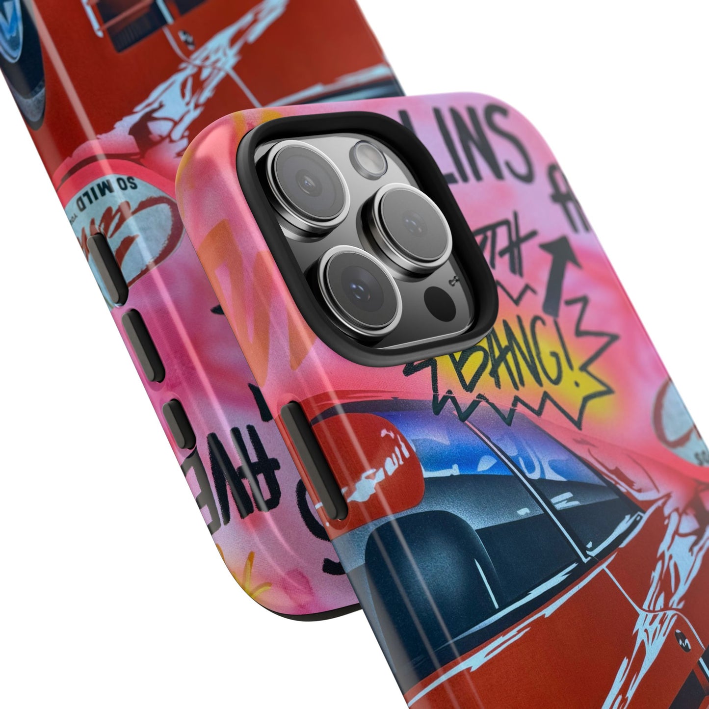 "miami momentos" airbrush iPhone case