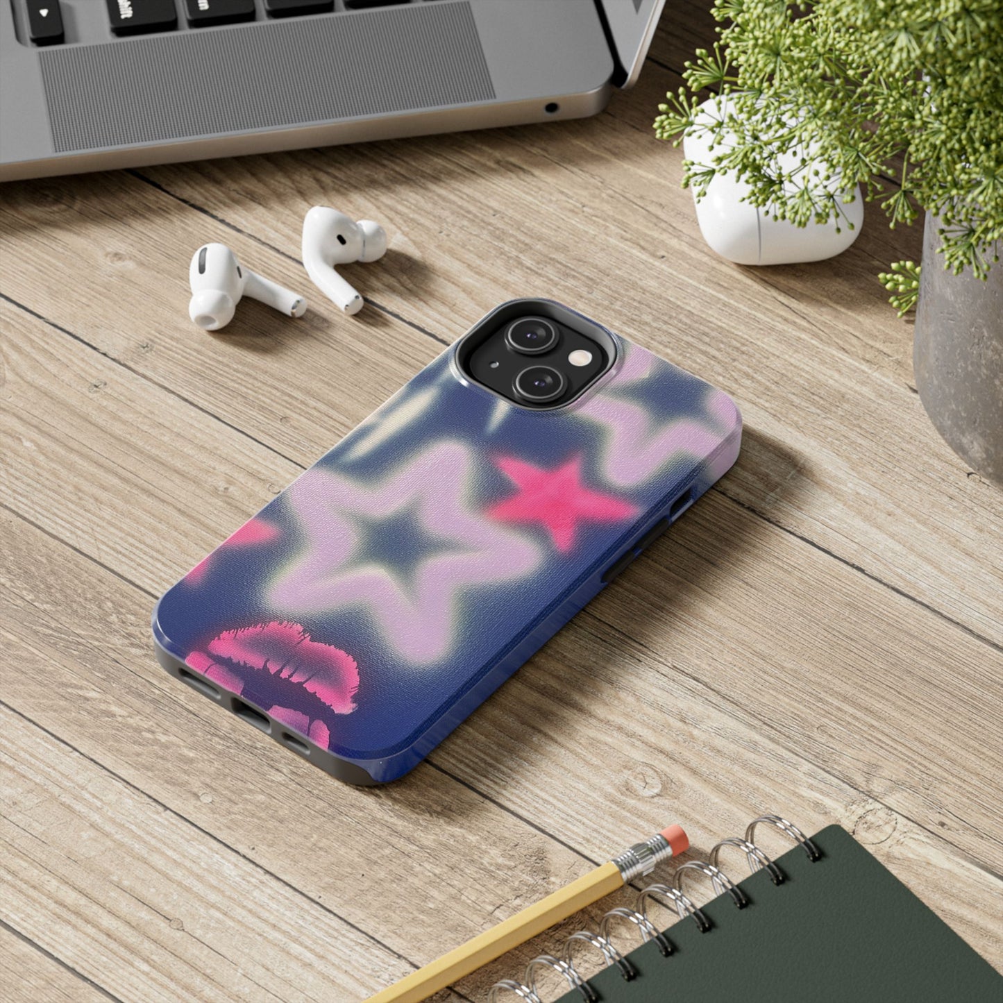 "lavender luminary" airbrush iPhone case