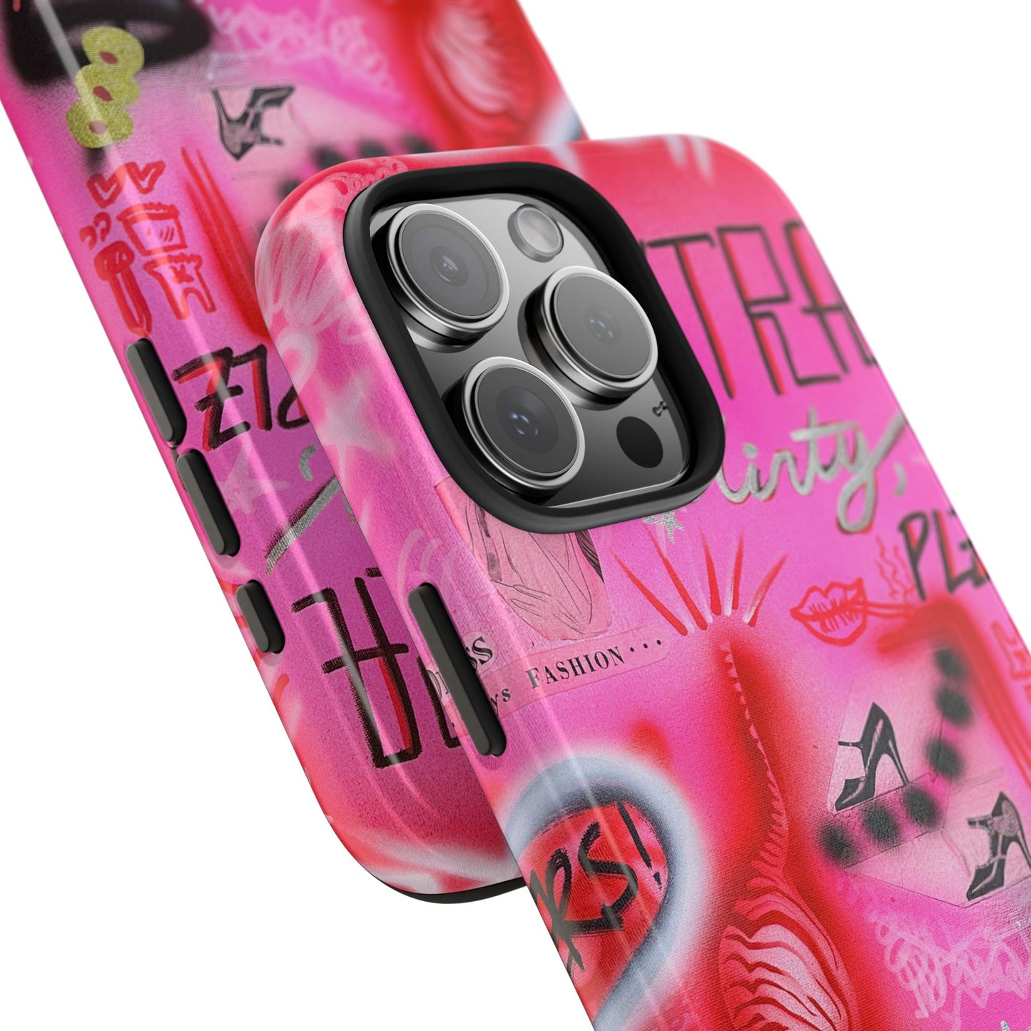 "extra dirty, plz!" airbrush iPhone case
