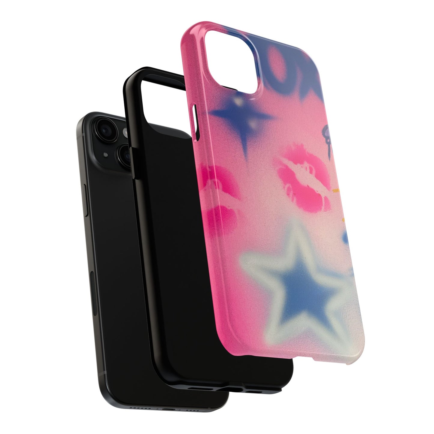 "star symbol" airbrush iPhone case