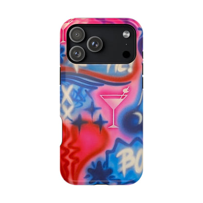 MagSafe "kiss me pt. 2" Airbrush iPhone Hülle