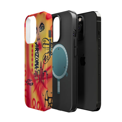 MagSafe "tempe, az" airbrush iPhone case