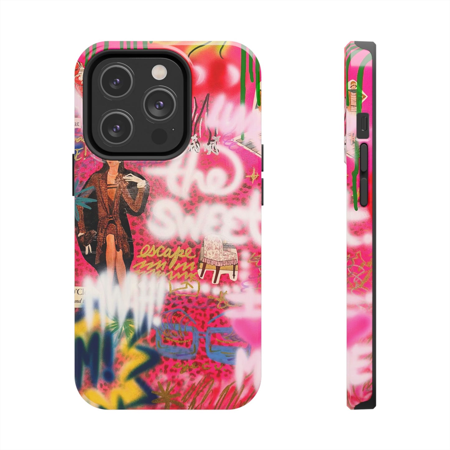"sweet escape" airbrush iPhone case