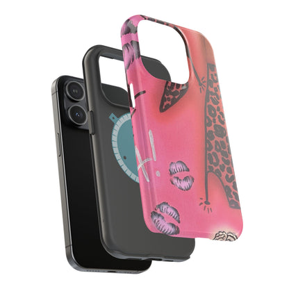 MagSafe „Cheetah Boots“ Airbrush iPhone-Hülle