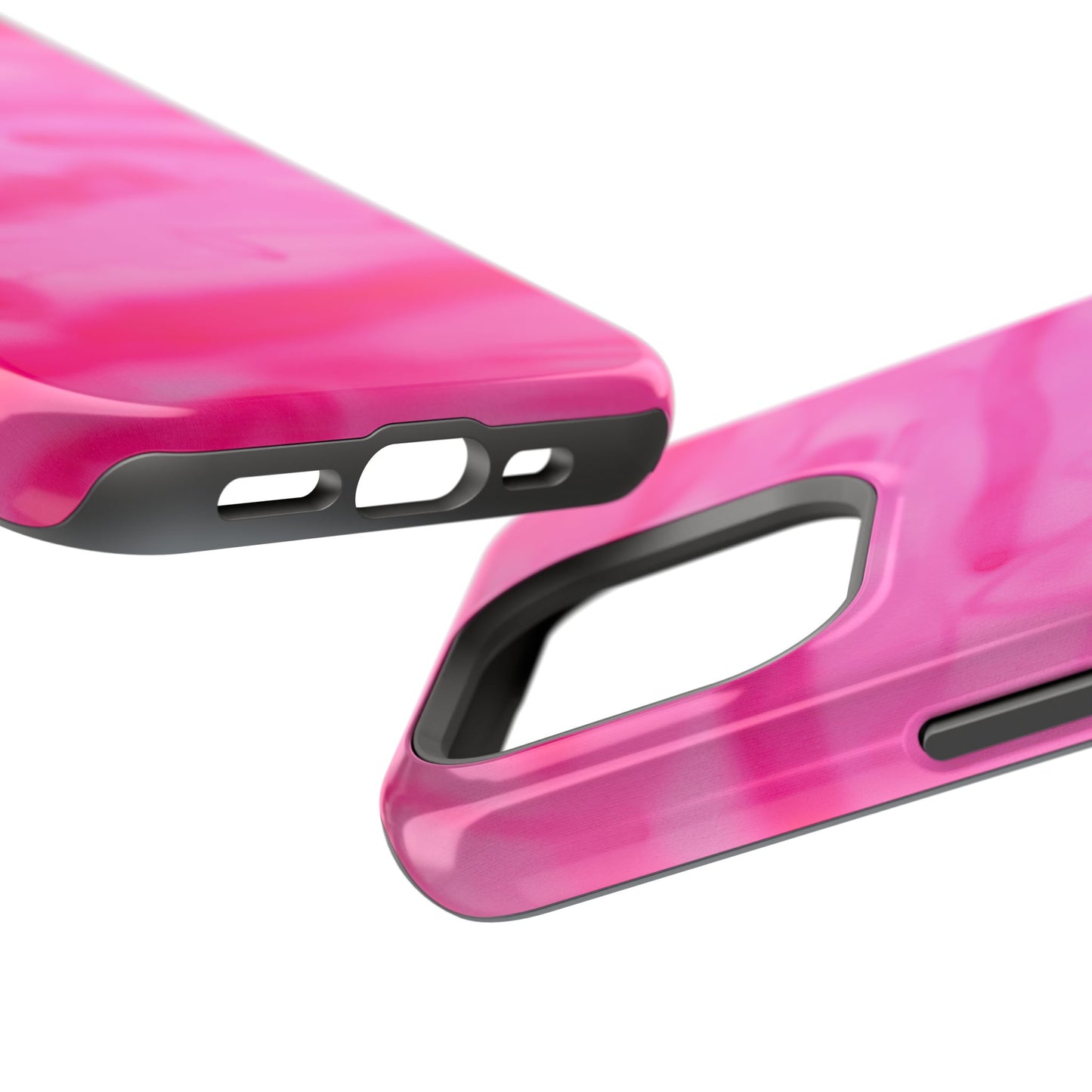 MagSafe "pink camo" airbrush iPhone case