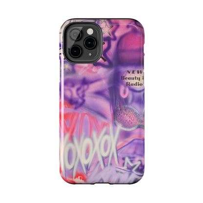 "mic check" airbrush iPhone case