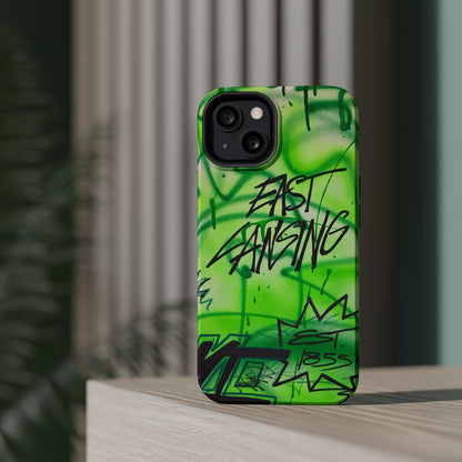 MagSafe "east lansing, mi" airbrush iPhone case