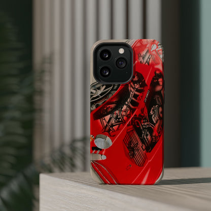 MagSafe "Cobra Phantom" Airbrush iPhone Hülle