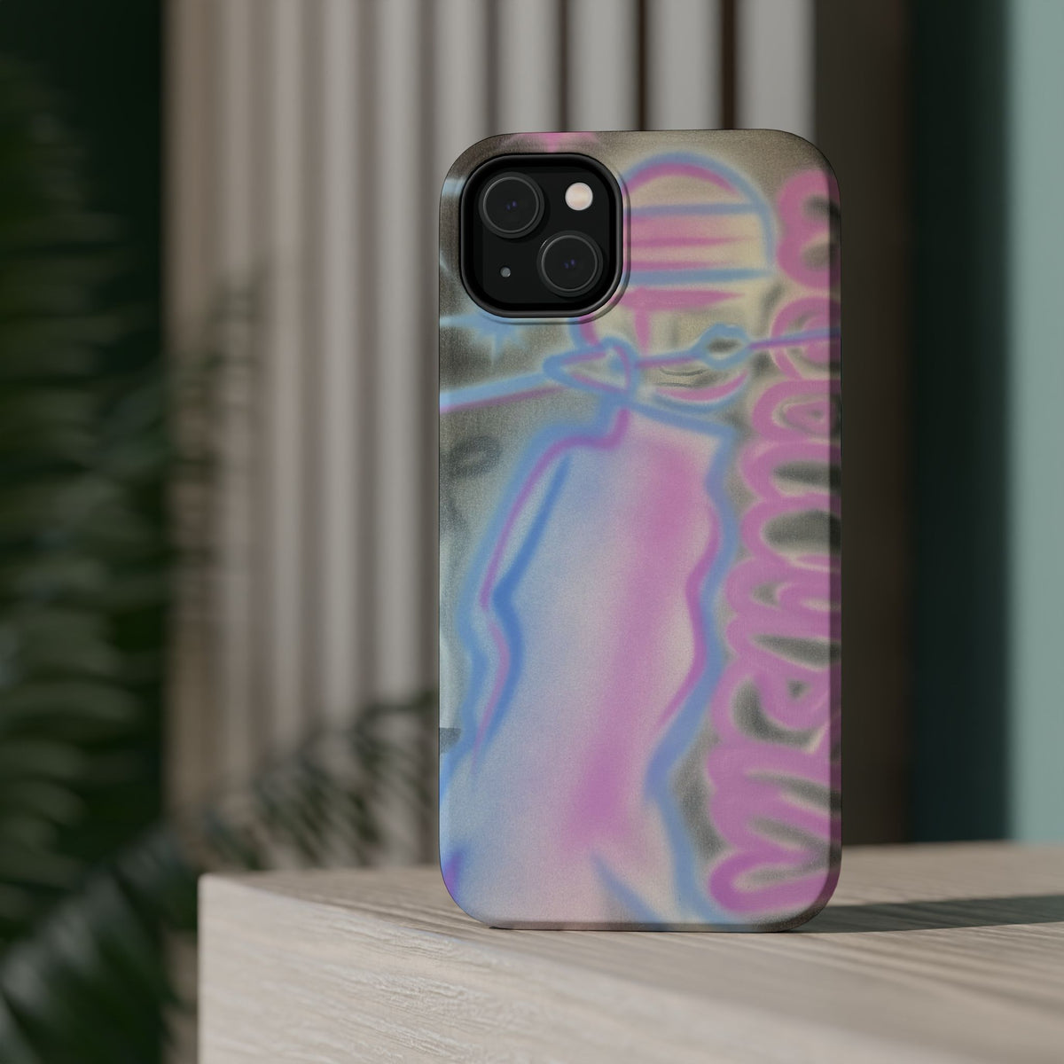 MagSafe "visionary pt. 2" airbrush iPhone case
