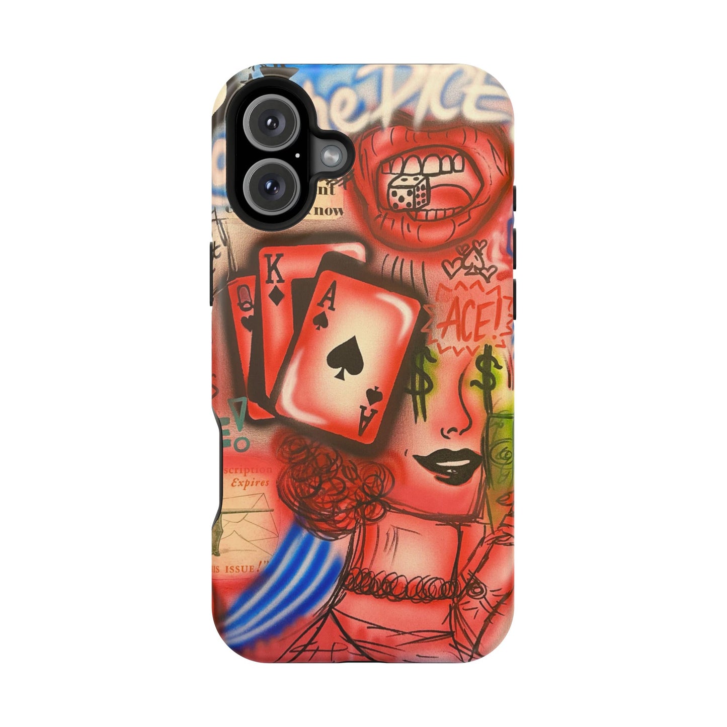 MagSafe "Zufall!" Airbrush iPhone Hülle