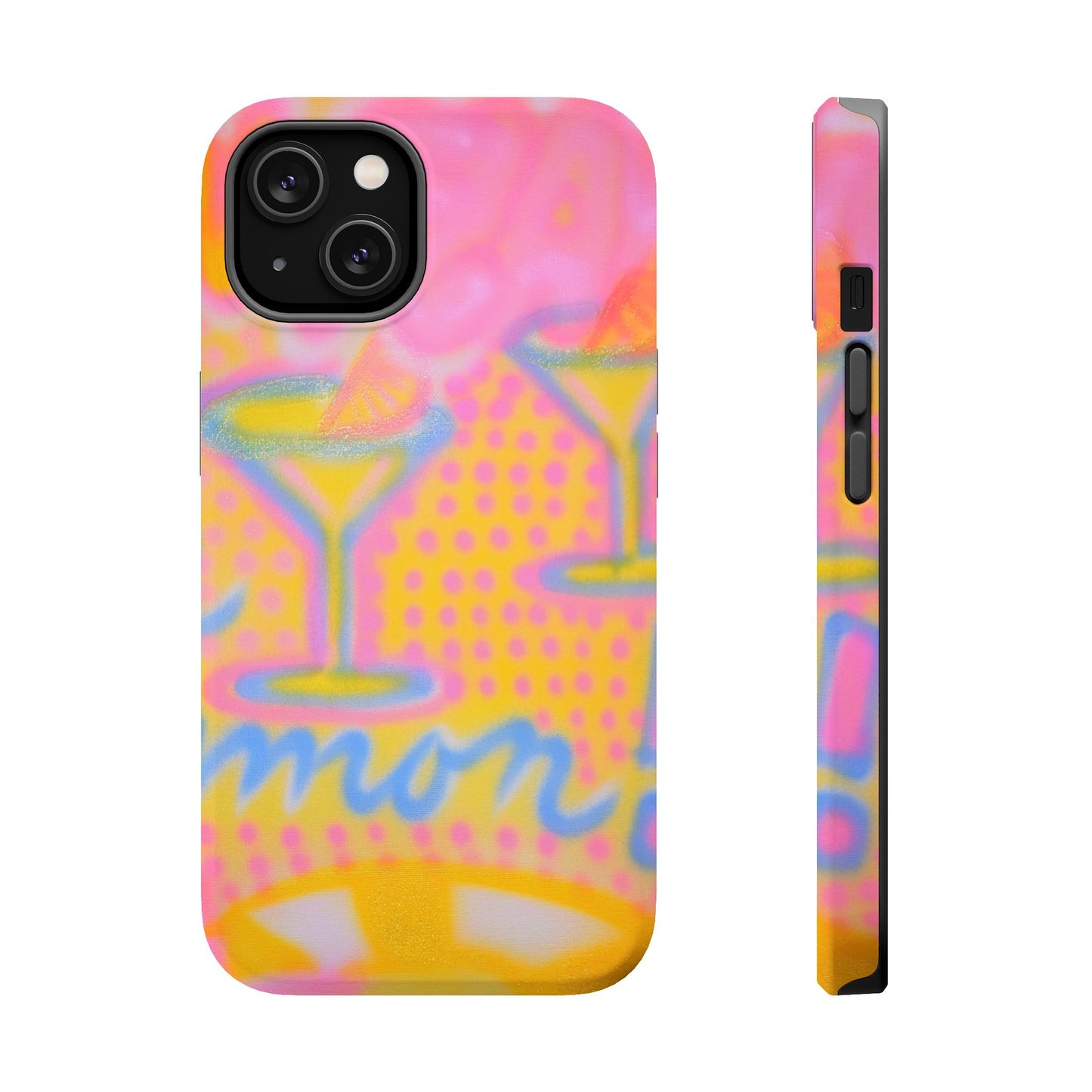 MagSafe "lemontini" airbrush iPhone case