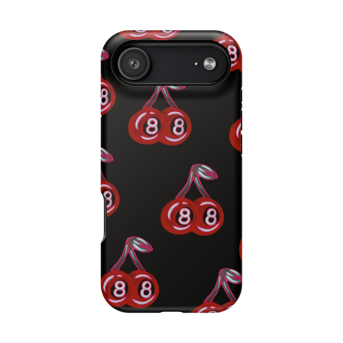 MagSafe "cami cherry" airbrush iPhone case