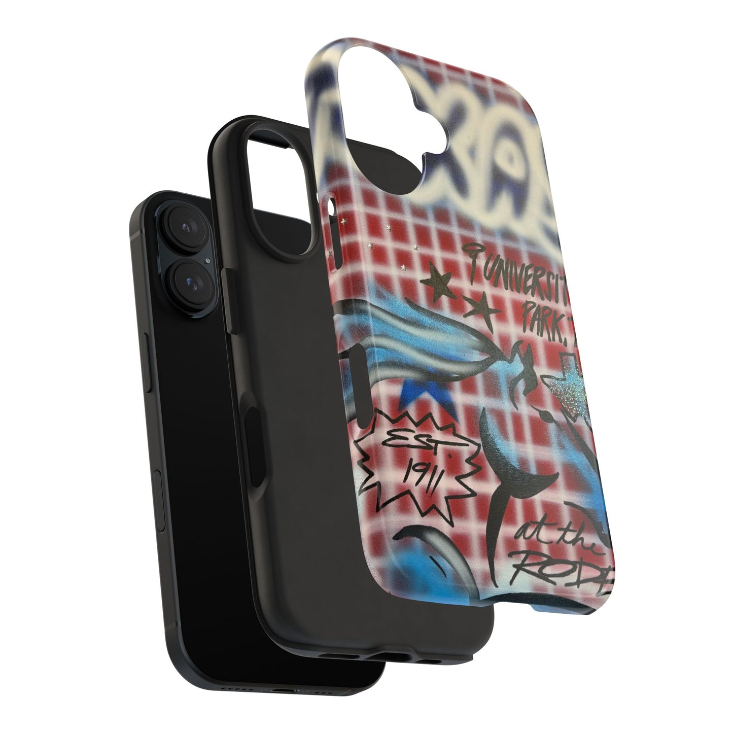 "texas" airbrush iPhone case