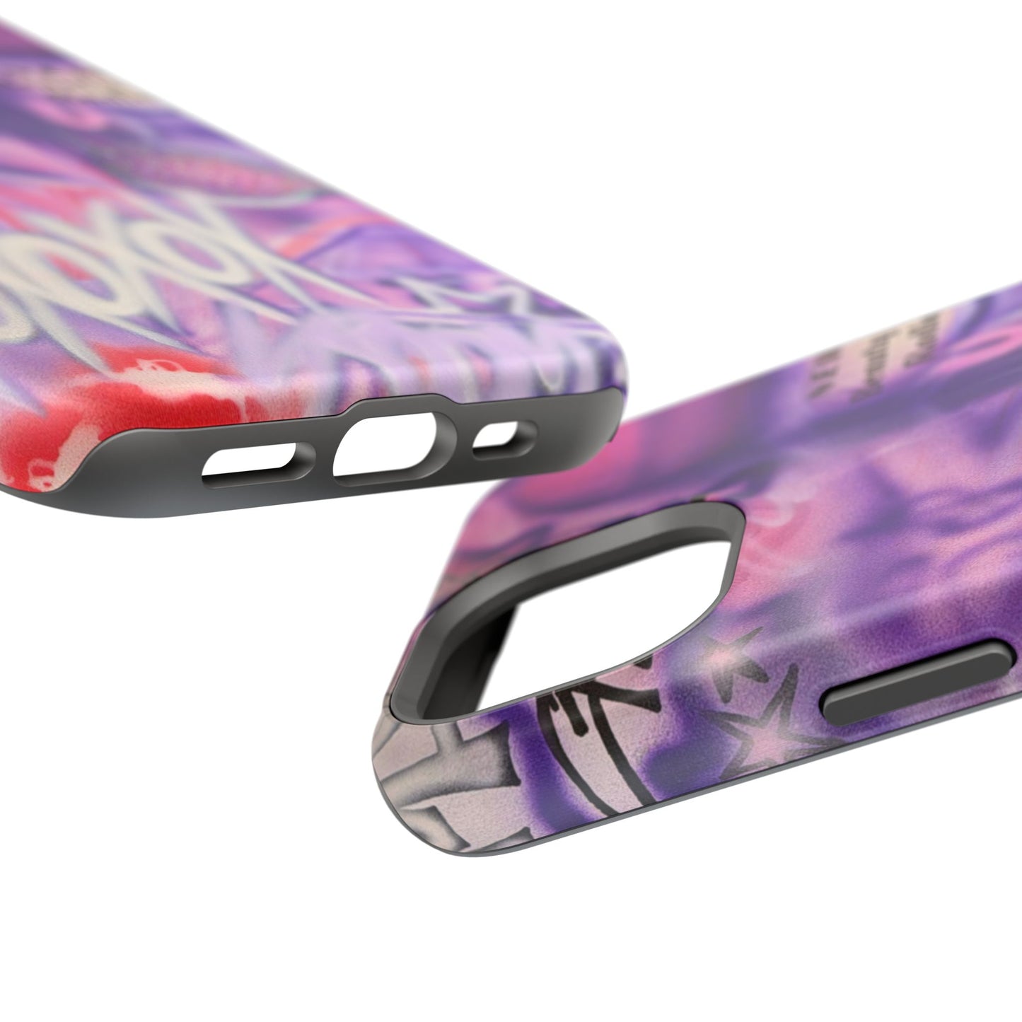 MagSafe "mic check" airbrush iPhone case