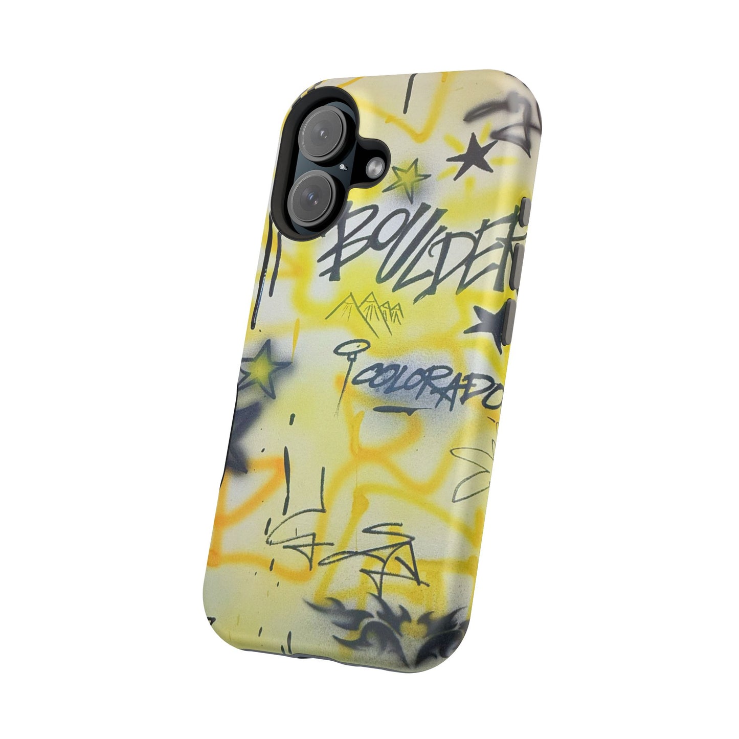 MagSafe "boulder" airbrush iPhone case