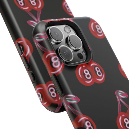 MagSafe "cami cherry" airbrush iPhone case